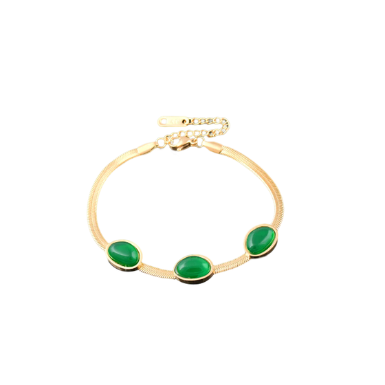Emerald Halsband Armband
