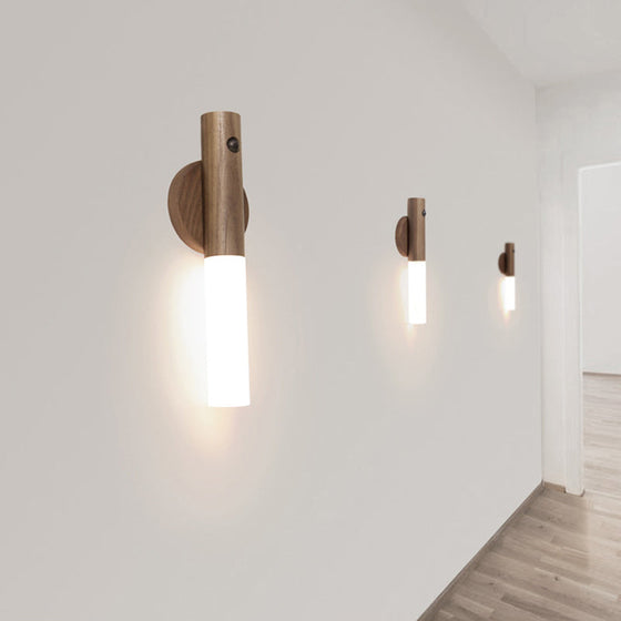 Nattlampa med sensorer