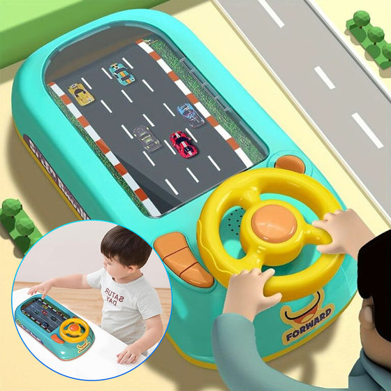 Pedagogisk ratt-simuleringsleksak