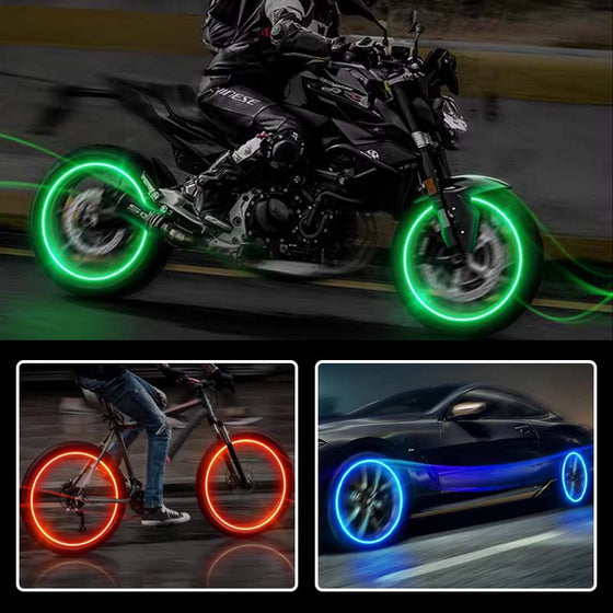 LED-lock för däckventiler