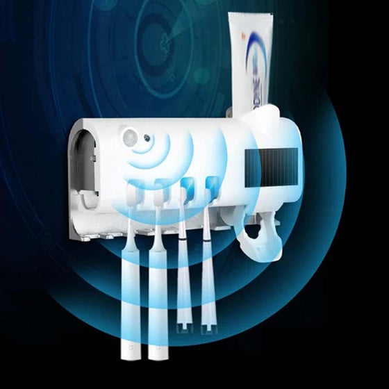 Hållare för sterilisering av UV-tandborste