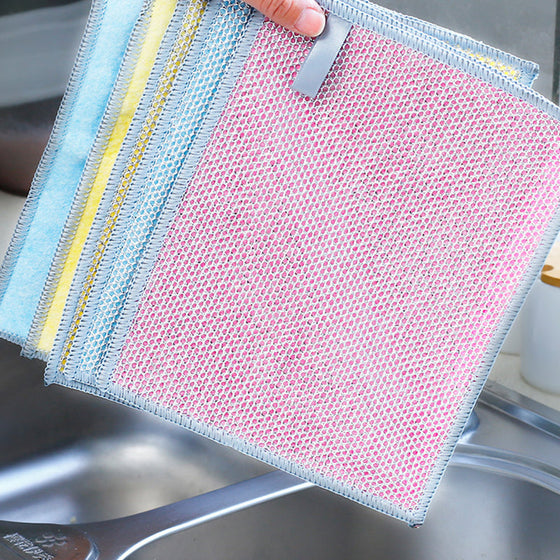 Förtjockad silvertråd-putsduk