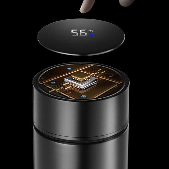 Smart termosmugg med temperaturavkänning