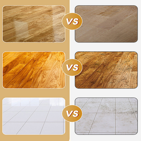 Kraftfullt rengöringsmedel för fläckborttagning och polering av golv