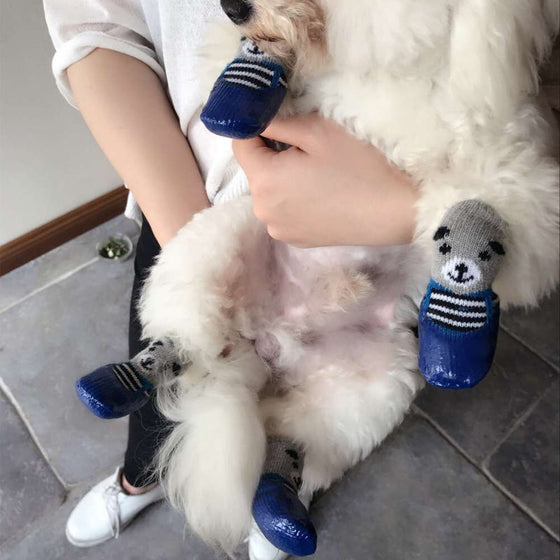 Vattentäta skor för husdjur