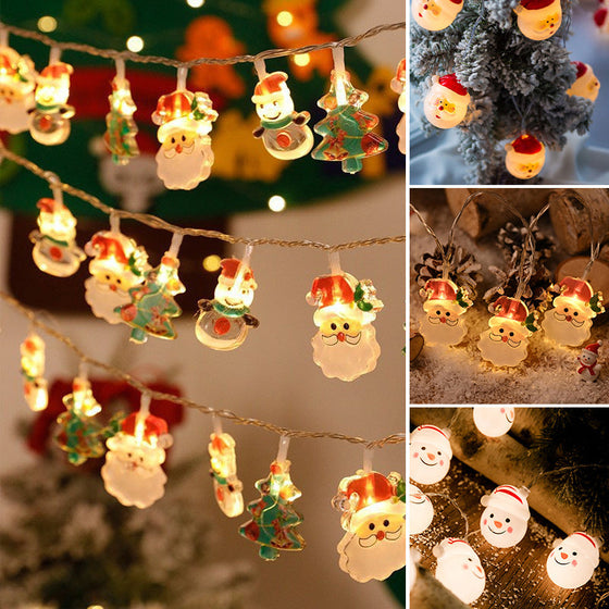 Juledekorationsljussträng