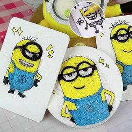 Ritpapper med skumtextur