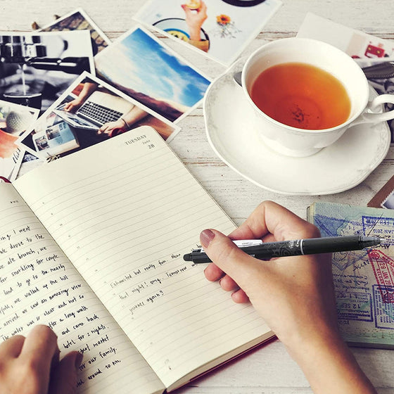 Flerfärgade Raderbara Gelpennor (12 st)