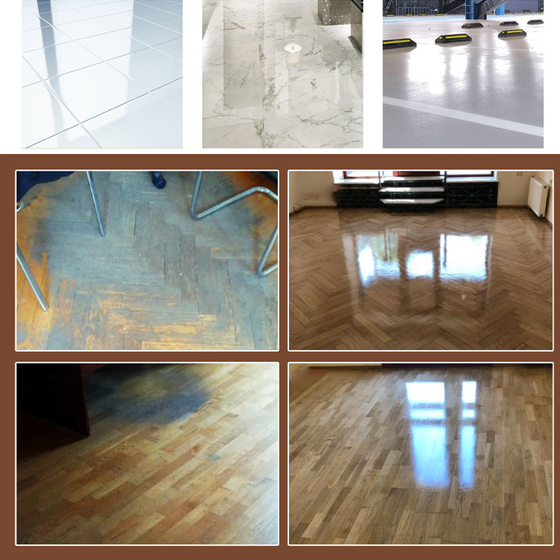 Kraftfullt rengöringsmedel för fläckborttagning och polering av golv