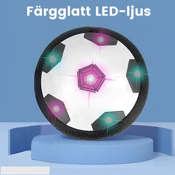 Inomhusfotboll med LED-lampor