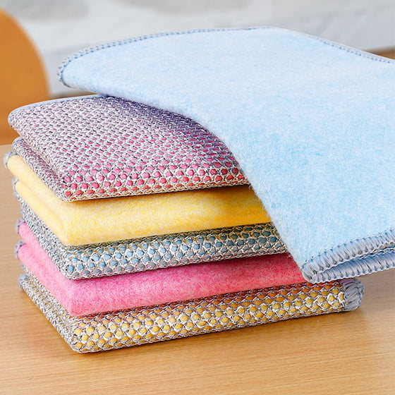 Förtjockad silvertråd-putsduk