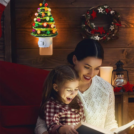 Nattlampa för julgran