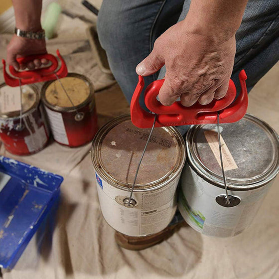 Multifunktionell handtagshållare för matkassar