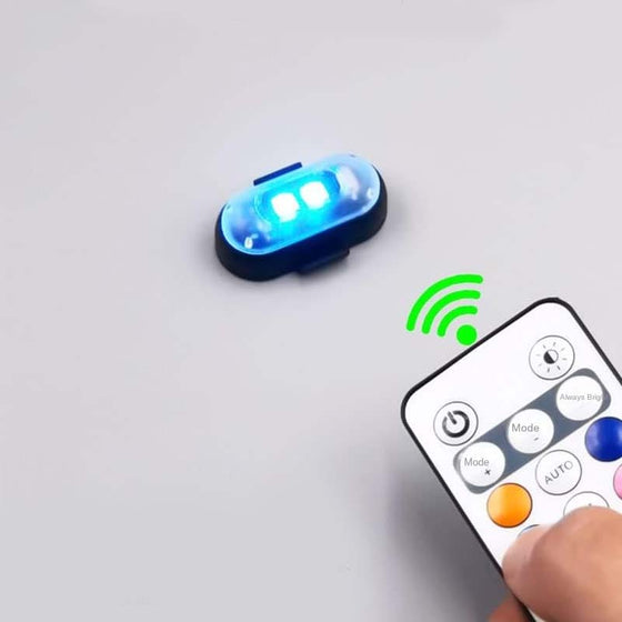 Färgglada LED-lampor för bil Sommar-LED-lampor för bil