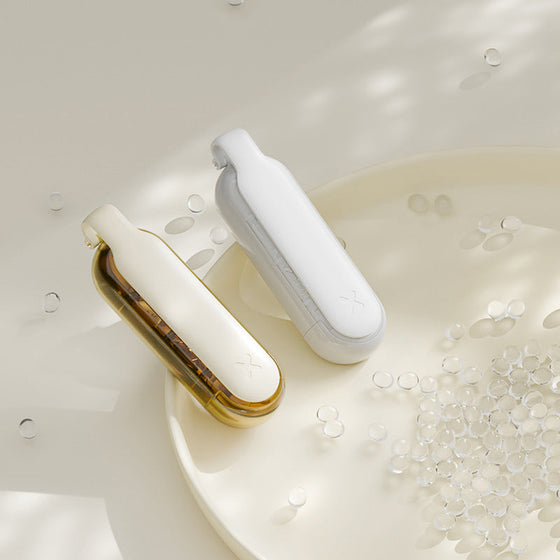 2 I 1 Bärbar Enkel Pill Extractor &amp; Lagdelt Organizer