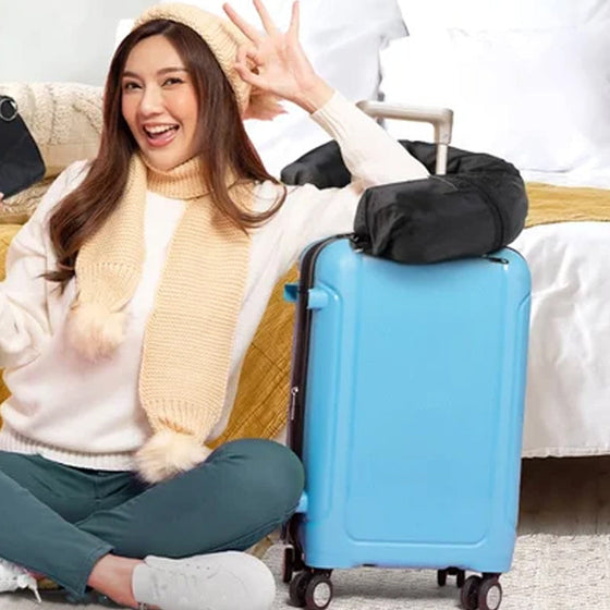 Fyllbar klädsel Resekudde för nacke