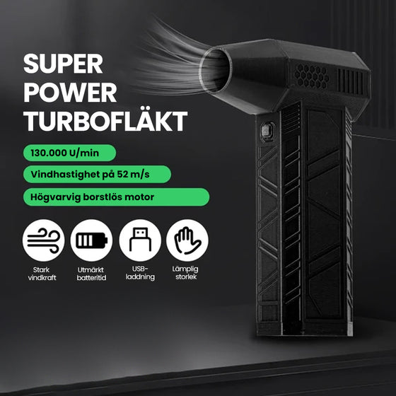 Electric Mini Turbo Jet Fan