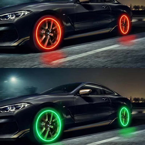 LED-lock för däckventiler