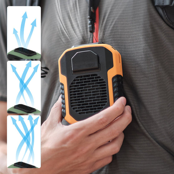 Elektrisk fläkt med sval bris