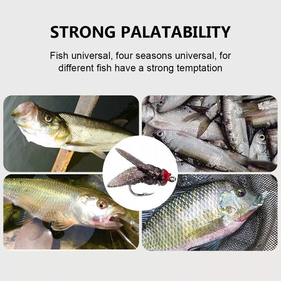 Bioniskt bete för flugfiske