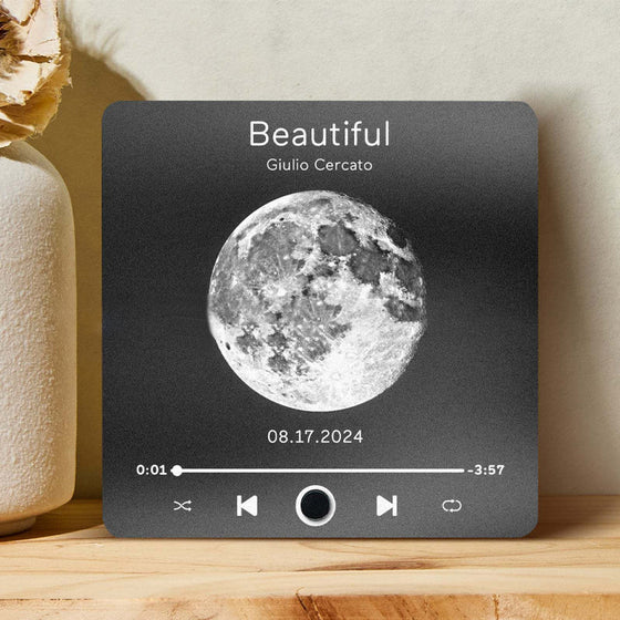 Album kylskåpsklistermärken - Dekorativ musik ram  foton för par