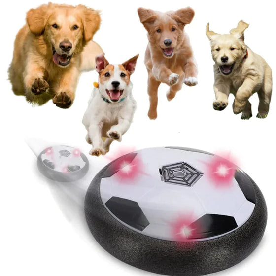 Inomhusfotboll med LED-lampor