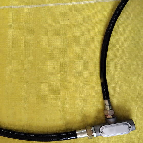 Explosionssäkert flexibelt anslutningsrör