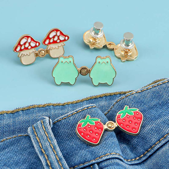 Stansfritt midjeåtdragande spänne med tecknad film