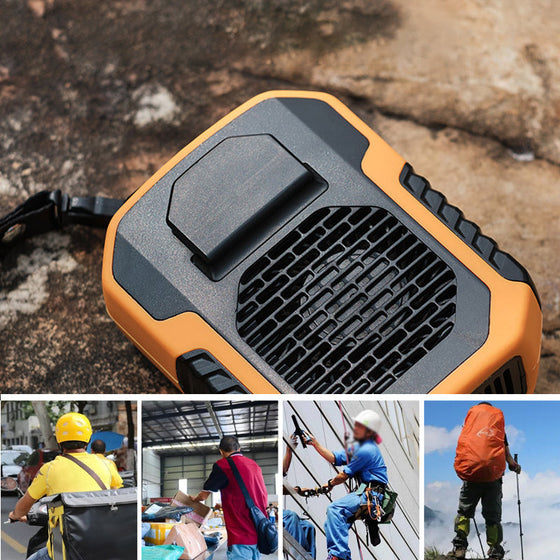 Elektrisk fläkt med sval bris