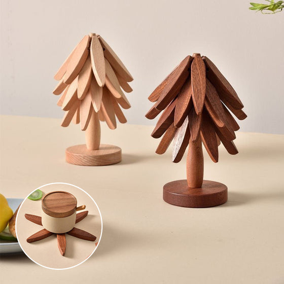 Isoleringsunderlägg av massivt trä