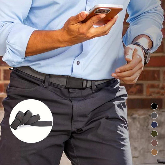 Herrbälte med magnetspänne