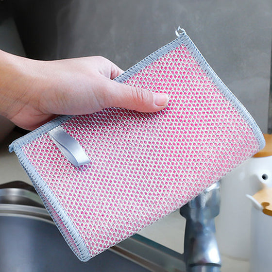 Förtjockad silvertråd-putsduk