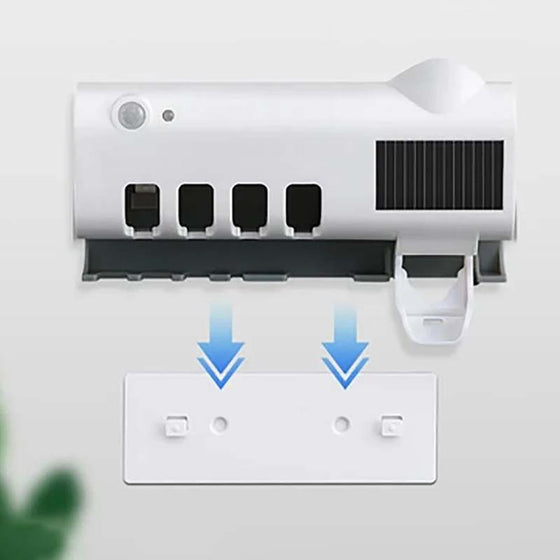 Hållare för sterilisering av UV-tandborste