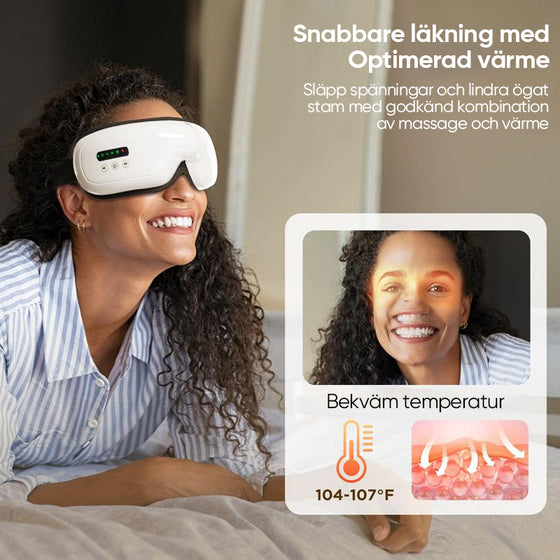 Ögonmassager med värmeterapi