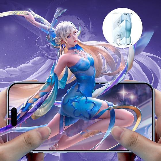 Dammfri skärmfilm för iPhone