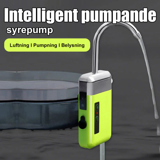 Intelligent Fiske Syre Pump - Bättre fiskeupplevelse