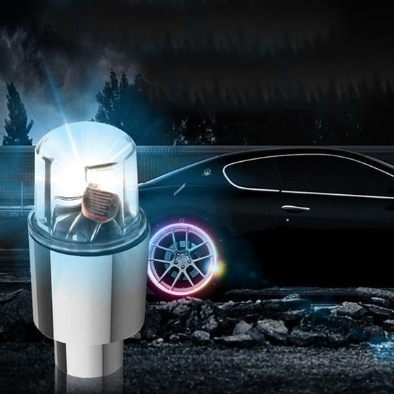 LED-lock för däckventiler