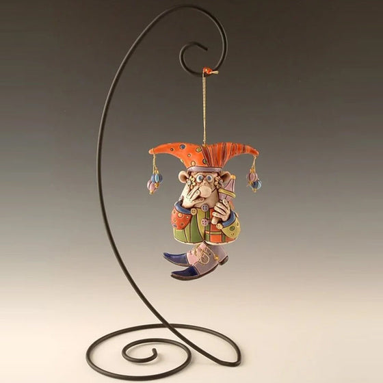 Färgglada ornament med narrklocka