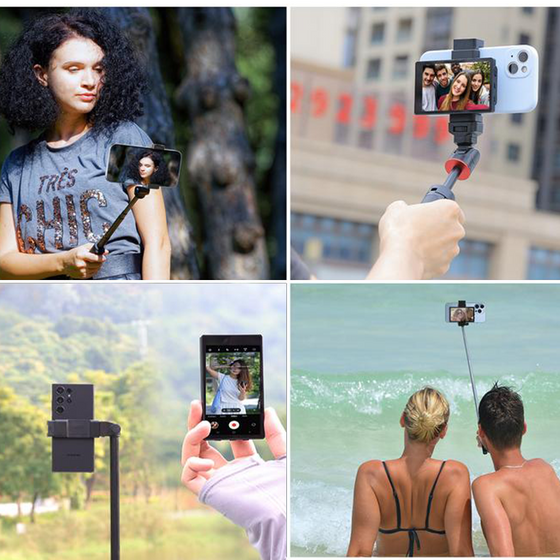 Magnetisk selfie-skärm för baksidan