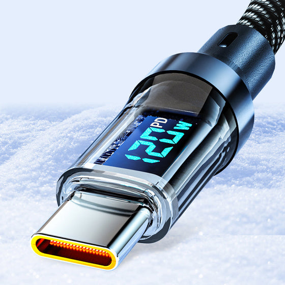 120W Smart Display Snabbladdningskabel