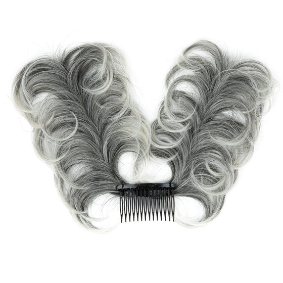 Enkel elegans med sidokam och hårklämma