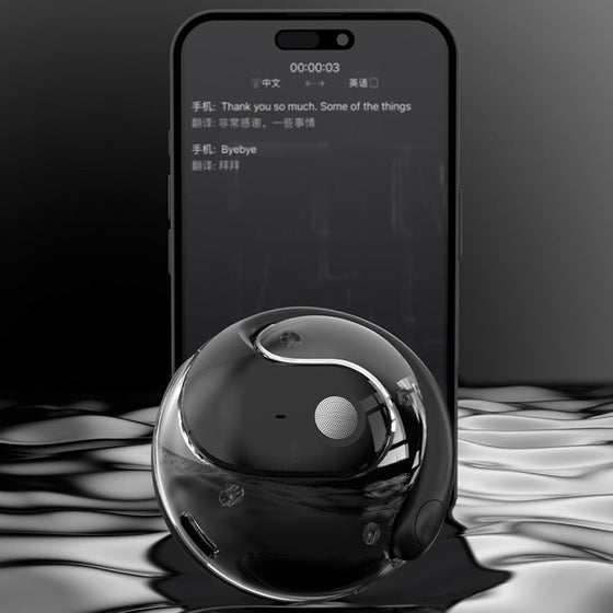 Trådlösa Bluetooth-öronsnäckor för översättning