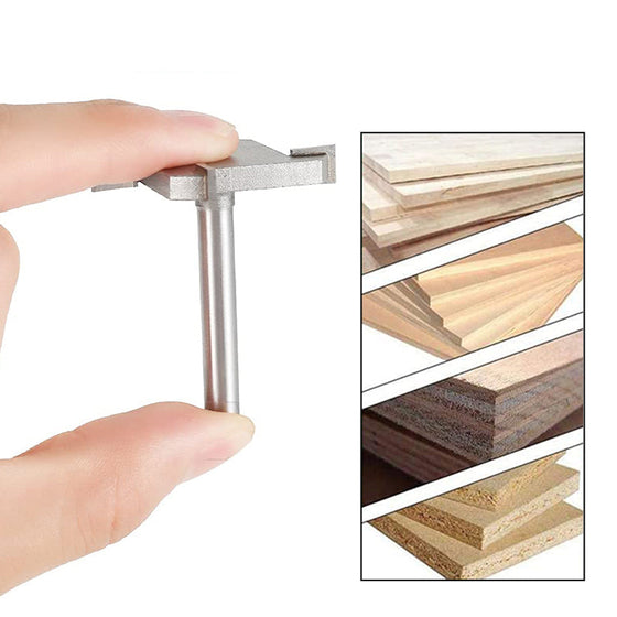 4-flut T-formad Spårfräs