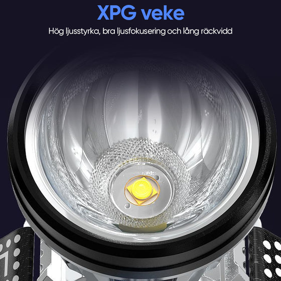 LED-bländande pannlampa