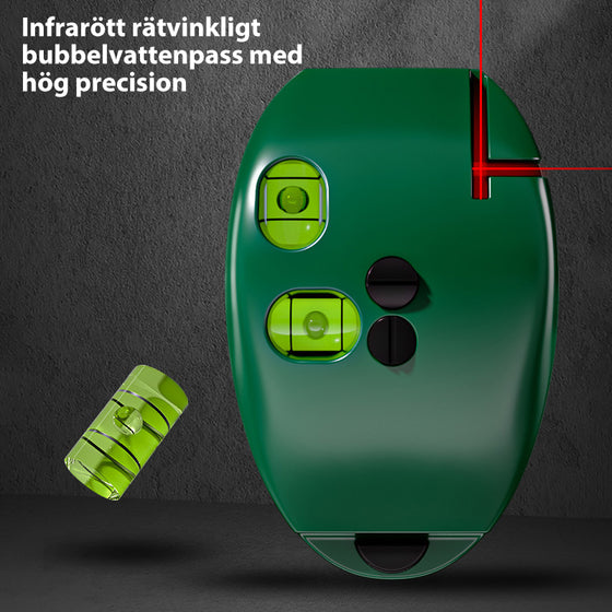 Elektronisk 90-graders laser-skala
