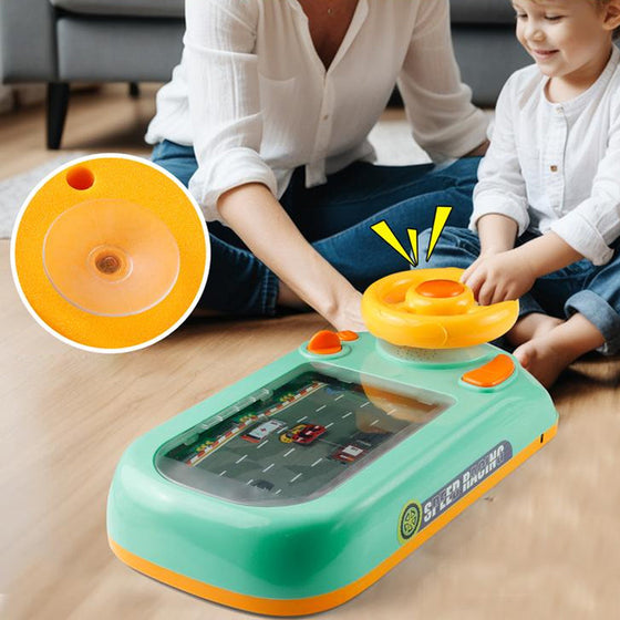 Pedagogisk ratt-simuleringsleksak