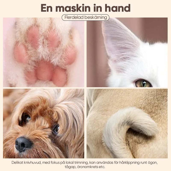 Elektrisk trimmer för hundar