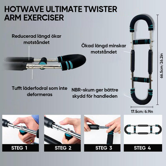 U-formad armtränare