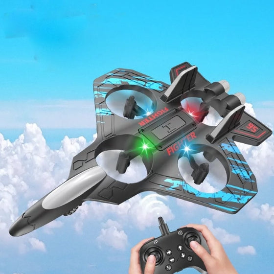 Fjärrstyrt flygplan för pojkar