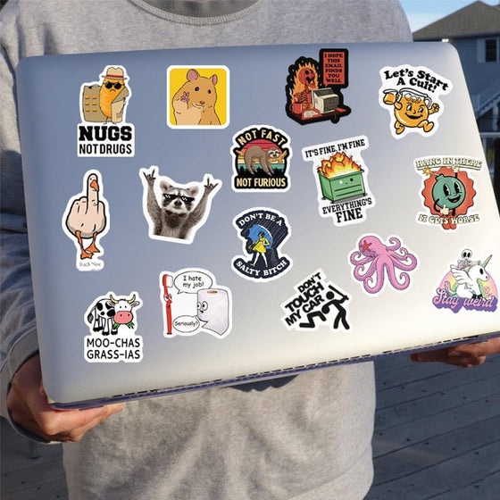 Bästsäljande Vattentäta Doodle Stickers